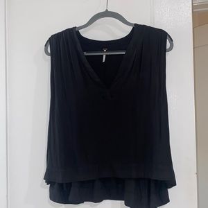 Free People Hi-Lo Sleeveless Top